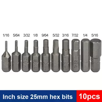 Набор отверток Paowuxian шестигранные 25 мм