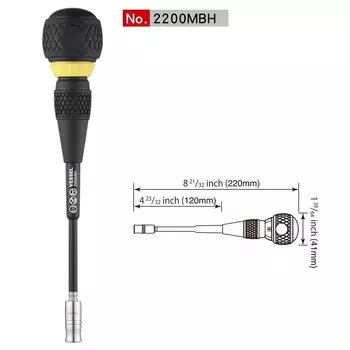 Набор отверток VESSEL с храповым механизмом