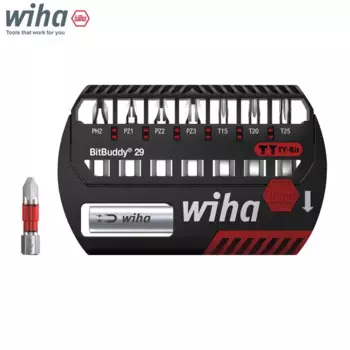 Набор отверток Wiha 42137 BitBuddy TY 8 шт. 29 мм Phillips Pozidriv TORX