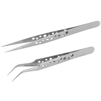 Набор пинцетов FIXFANS из нержавеющей стали