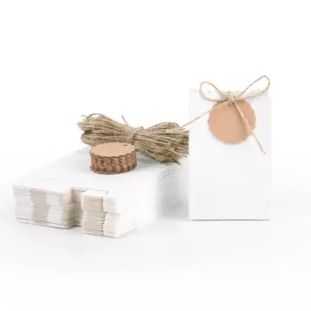 Набор подарочных коробок из крафт-бумаги Cyuan 10 шт.