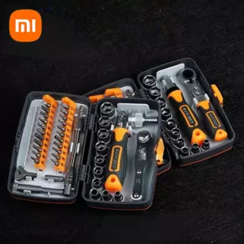Набор прецизионных трещоточных отверток Xiaomi Youpin, комплект динамометрических ключей с магнитными насадками Torx Phillips, комплект для дома