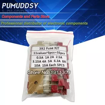 Набор предохранителей PUMUDDSY 55 шт.