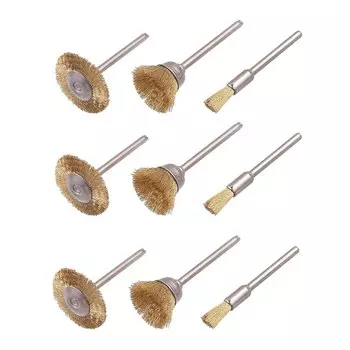 Набор проволочных щеток SenNan 9 шт.