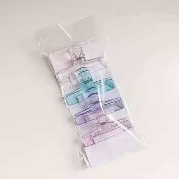 Набор прозрачных зажимов VALIOSOPA 4 шт.