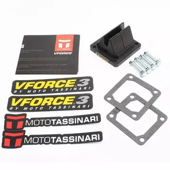 Набор язычковых клапанов VFORCE v3144 для Yamaha YZ125 YZ 125 RXZ RXZ-D Y15ZR Y125Z RX115, винтажный мотоциклетный прибор из углеродного волокна