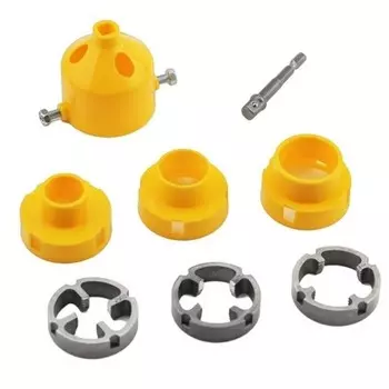 Набор резьбовых пластин для труб 1/2", 3/4", 1"