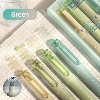 Набор ручек-хайлайтеров VALIOSOPA 4 шт.