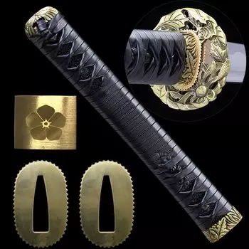Набор рукоятки меча Katana из бронзы