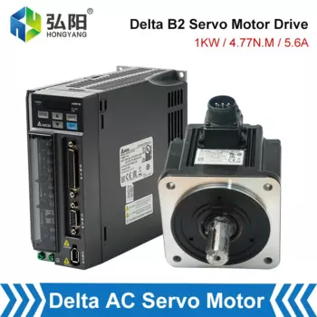 Набор сервоприводов Delta 1KW AC B2 + кабель 15 м ASD-B2-1021 4.77N 5.6A