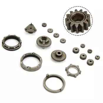 Набор шестерен VIBRATITE металлический серебристый