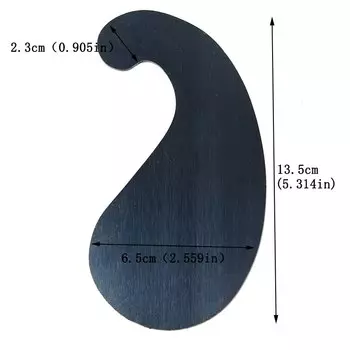 Набор скребков для деревообработки Toohr