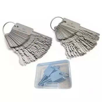 Набор слесарных инструментов 48 в 1, набор ключей для замка с бычьей головкой для замка с пазом S, замки с одним словом для SOWOYOO