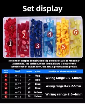 Набор соединителей ZHUJI для быстрой проводки