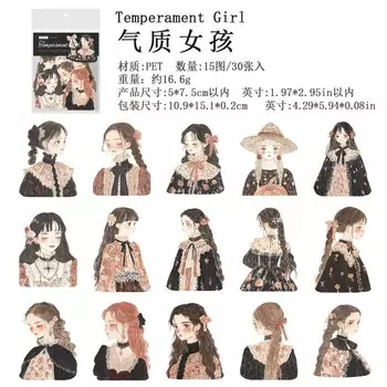 Набор стикеров Alideco 30 шт.