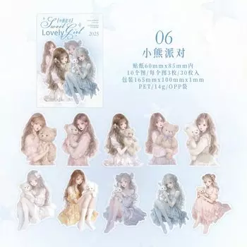 Набор стикеров Alideco 30 шт.