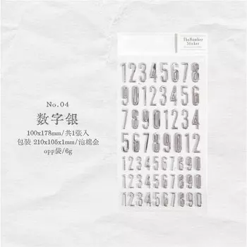 Набор стикеров Amengguo для скрапбукинга