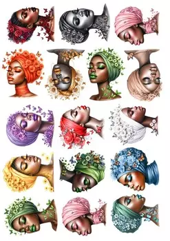 Набор стикеров BLINGIRD 16 шт.