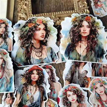 Набор стикеров BLINGIRD "Мian tribe girl"