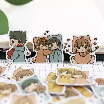 Набор стикеров BLINGIRD "Милые парочки"