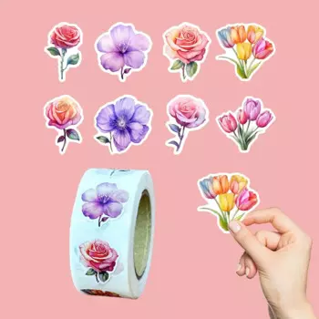 Набор стикеров Coliky с цветами