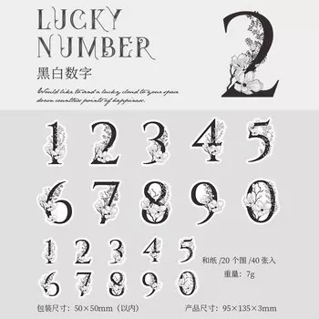 Набор стикеров для декорирования Alideco