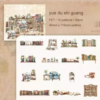 Набор стикеров Jianwu Leisurely Life Series