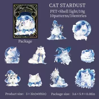 Набор стикеров JIANWU Magic Stars Series