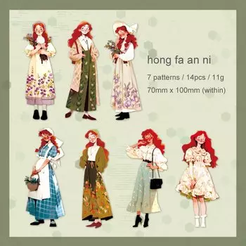 Набор стикеров JIANWU Meaning of Encounter