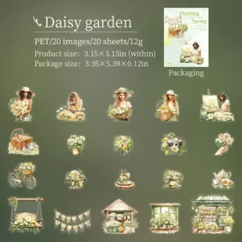 Набор стикеров JIANWU Plant A Spring Series