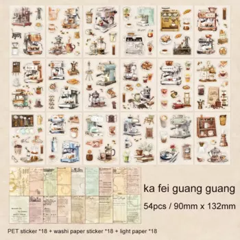 Набор стикеров Jianwu "Ветер близкий"