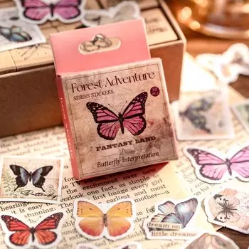 Набор стикеров Mengtai "Лесные приключения"