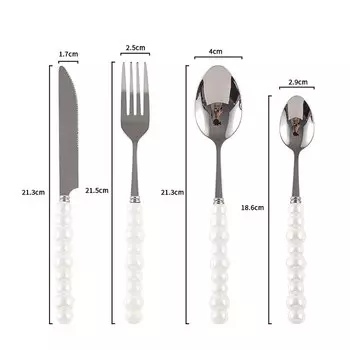 Набор столовых приборов из нержавеющей стали 4 шт.