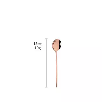 Набор столовых приборов из нержавеющей стали rose gold