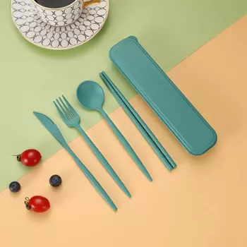 Набор столовых приборов TPXCKz, пластиковый, 4 шт.