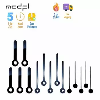 Набор стрелок для часов MCDFL Clock Hands A-CH-22 черные