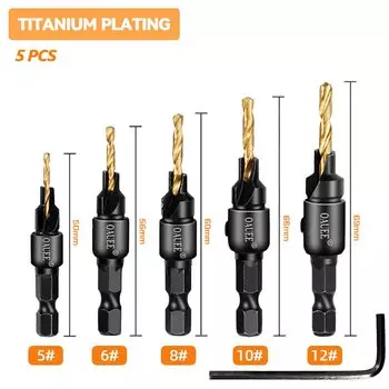 Набор сверл Oauee для деревообработки