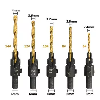 Набор сверл xcan для деревообработки