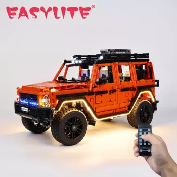 Набор светодиодных фонарей EASYLITE для Mercedes-Benz G 500 PROFESSIONAL Line 42177, набор строительных блоков, набор ламп, игрушки, комплект освещения, без модели