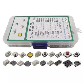 Набор тактильных кнопочных переключателей LOCHEUK