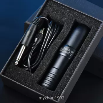 Набор тату-машинки Rocket V8 с картриджем, RCA машинка для тату начинающих, полный комплект