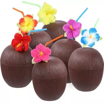 Набор тропических чашек 6 шт.