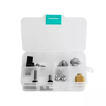 Набор универсальных гаечных ключей SmallRig с D-образным винтом 1/4 дюйма, D-образным кольцом 3/8 дюйма, с двойной головкой и ящиком для инструментов