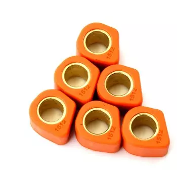 Набор вариаторов для гонок, 6 шт., 15x12 мм 6 г 6,5 г 7 г 8 г для Yamaha Minarelli JOG 50 90 BWS Aerox Neo'S 100 1PE40QMB