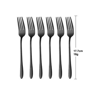 Набор вилок для десерта TD HOME из нержавеющей стали