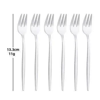 Набор вилок TD HOME из нержавеющей стали золотистого цвета