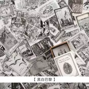 Набор винтажных наклеек для скрапбукинга Gimue