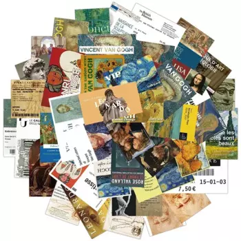 Набор винтажных наклеек из ПВХ MCHUAJUAN