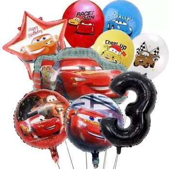Набор воздушных шаров Disney Cars 9 шт.