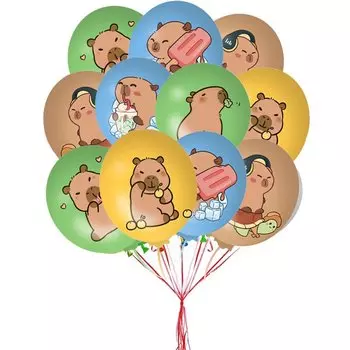 Набор воздушных шаров Disney капибара 12 шт.